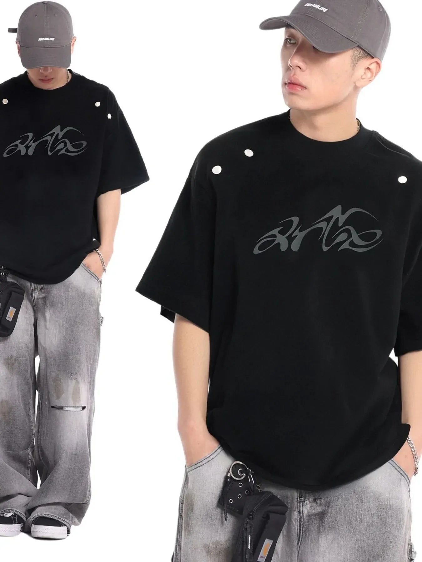 Men's Letter Graphic Short Sleeve T-Shirt