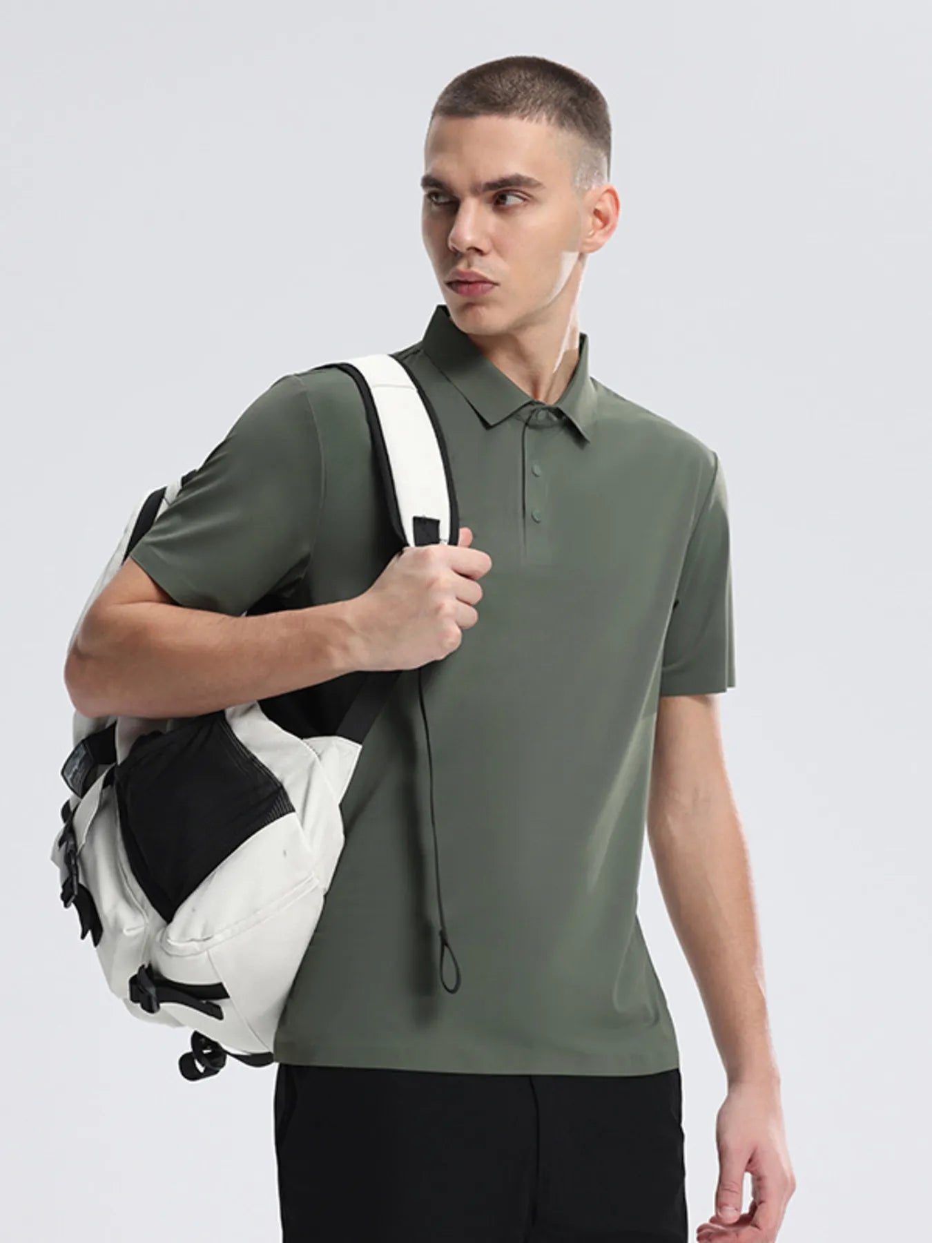 Men's Full Size Classic Short Sleeve Polo Shirt Plus Size