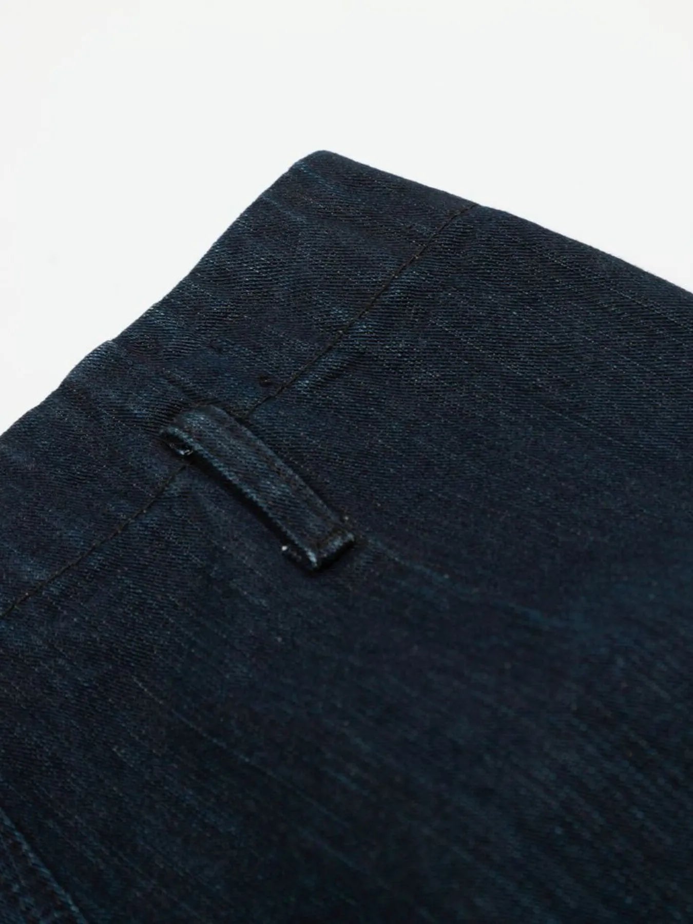 Men's Washed Button Fly Curved Jeans