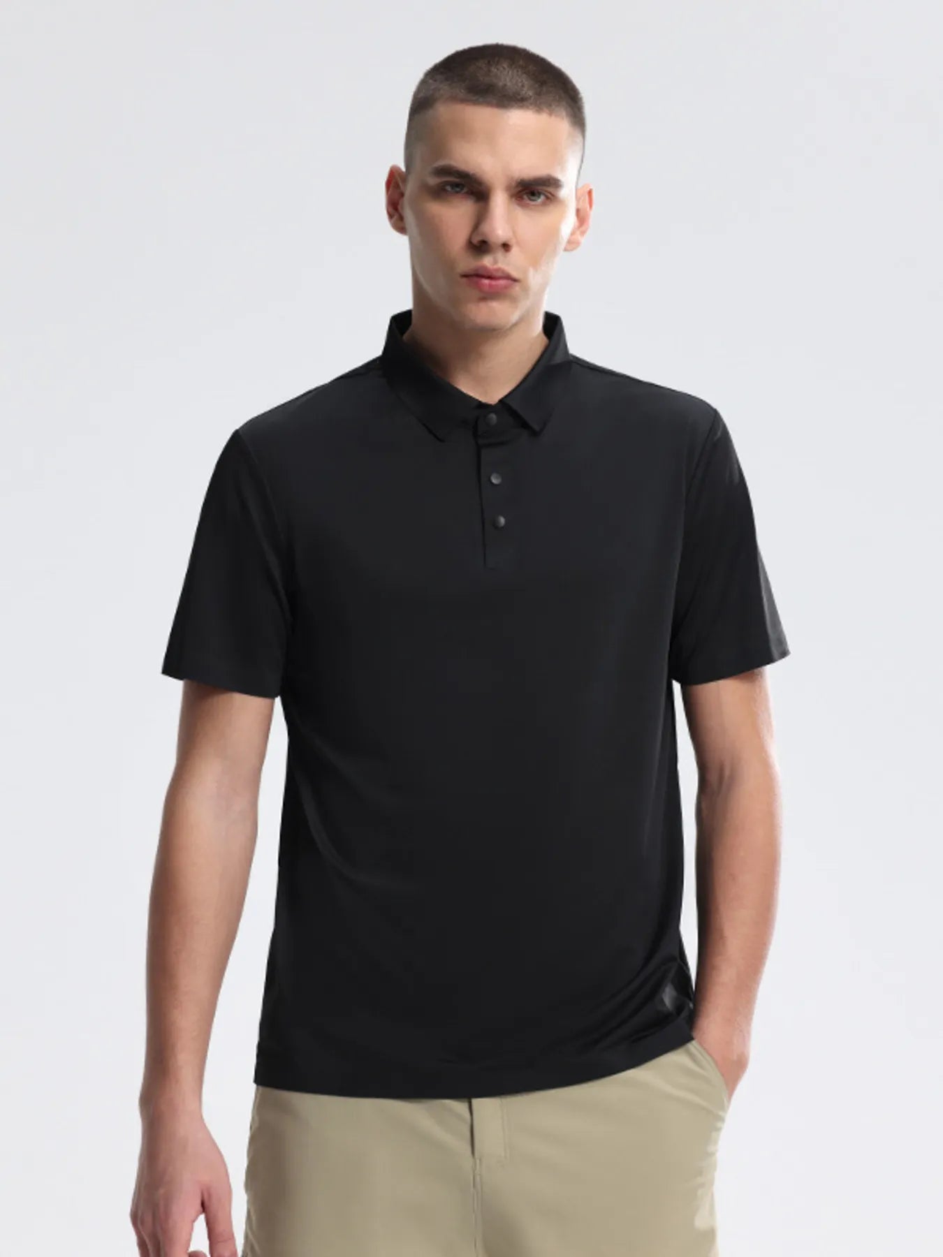 Men's Full Size Classic Short Sleeve Polo Shirt Plus Size