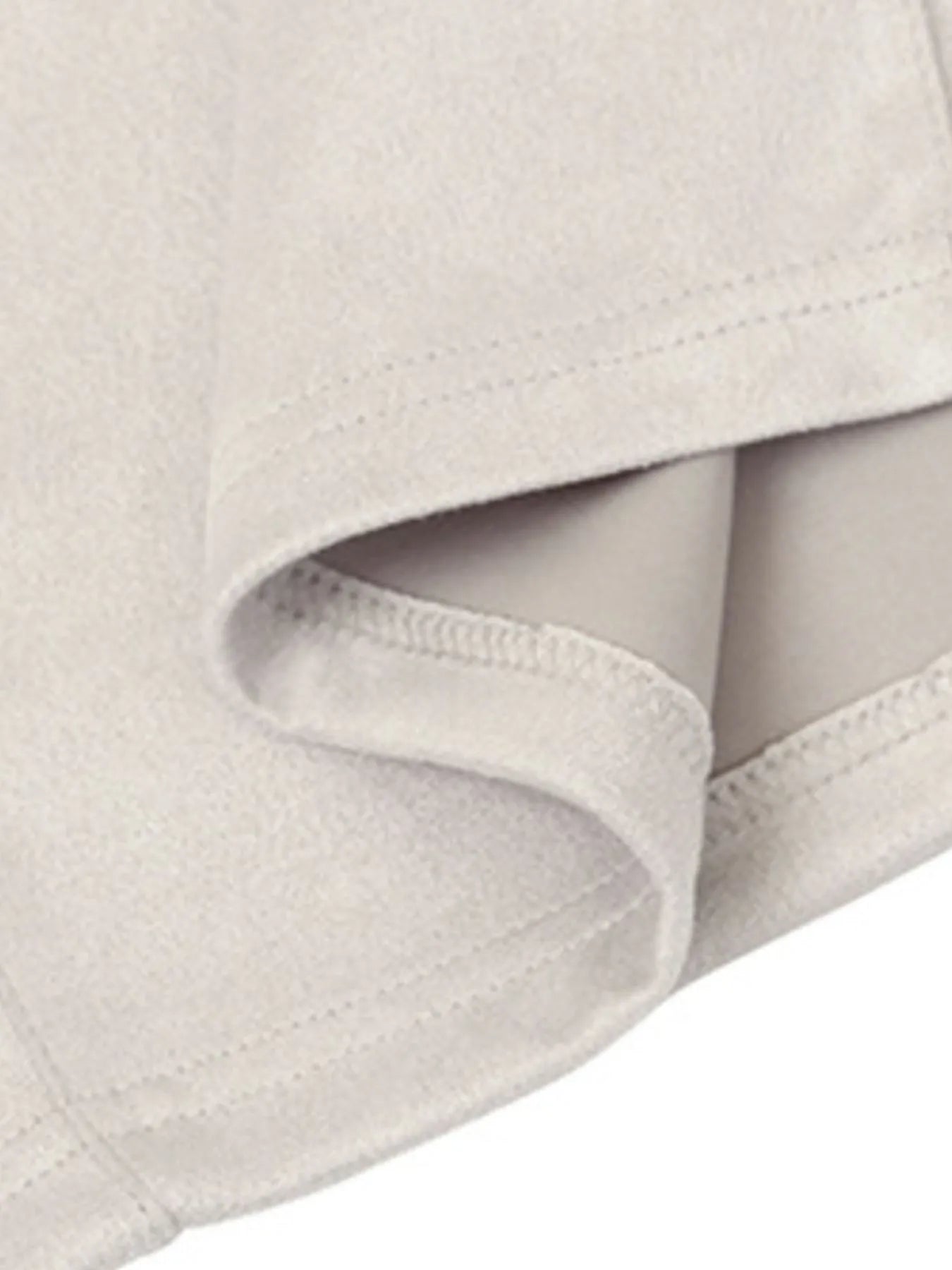 Men's Oversized Diagonal Zip Short Sleeve T-Shirt
